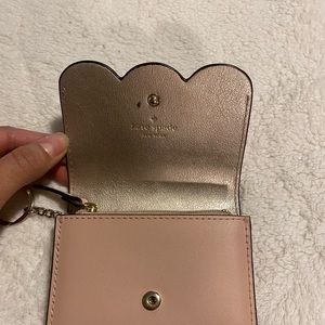Kate spade keychain wallet